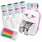 WANGCL Mini Imprimante Thermique avec Recharge USB Bluetooth Petite Imprimante Portable Compatible avec Android ou iOS