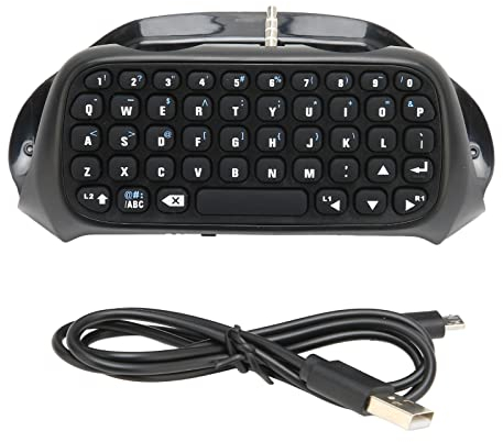 Bewinner 2022 Neue Controller Tastatur für, Kabellose Bluetooth Gaming Tastatur, Gamepad, Chatpad für Controller, Support and Play und 3,5 mm Audio Headset
