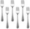 Kindergabel Set, Joyfair 6-teilig Edelstahl Kinderbesteck Kleine Gabeln Set, Kinder Besteck mit Hammergriff für Kinder Kleinkind, ab 2 Jahre, Ungiftig & Gesund, Hochglanzpoliert & Spülmaschinenfest