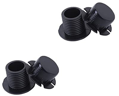SaiDian 2 Sets Taschengriff Zubehör Taschengriff Schraube und Mutter Set für das Seil Obag Griff Hand Einsatz Schraubkappen Strand Tote Tasche Griffe Gurte Schraubennieten