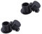 SaiDian 2 Sets Taschengriff Zubehör Taschengriff Schraube und Mutter Set für das Seil Obag Griff Hand Einsatz Schraubkappen Strand Tote Tasche Griffe Gurte Schraubennieten