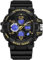findtime Digitaluhr Herren Uhren Militär Armbanduhr Herren Sport Digital Analog Uhr Outdoor Stoppuhr 50m Wasserdicht Sportuhr mit Zwei Zeitzonen Licht Wecker Tactical Watch Männer Jungen