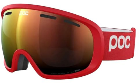 POC Fovea, Uranium Black/Partly Sunny Orange