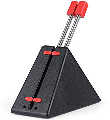 Eighosee Soporte para cables de ratón, organizador de cables flexible para ratones, juego