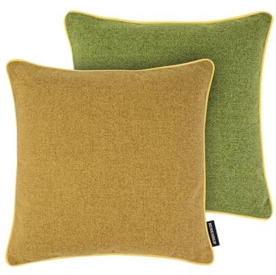 Remember Kissen Peanut, 45 x 45 cm, Polyester – Dekokissen für Sofa oder Bett, modernes Wohnkissen mit farbenfrohem Design für Wohnzimmer oder Schlafzimmer (Cashew)