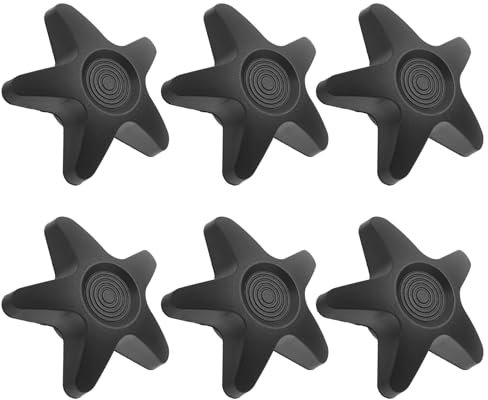 PATKAW 6pcs Wheelchair Accessories Knobs an Fittings Part Nuts Wheel Chairs Accessories for Grip Knob Adjustment Control Knob Adjustment Walker Knob Adjuster. Grip Knob Replacement Copper