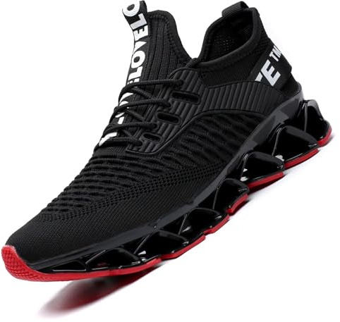 Men's Running Shoes Mesh Athletic Sport Sneakers Gym Fashion Trainers Tennis Casual Walking Zapatos