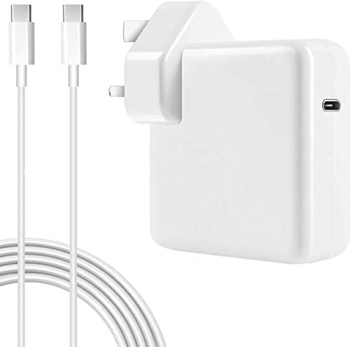 Macbook Pro Charger Mac Charger - 96W USB C Compatible with MacBook Pro 16, 15, 14, 13 Inch, MacBook Air 13 Inch,iPad Pro,for Laptop/Tablet/Smartphone with USB C Port