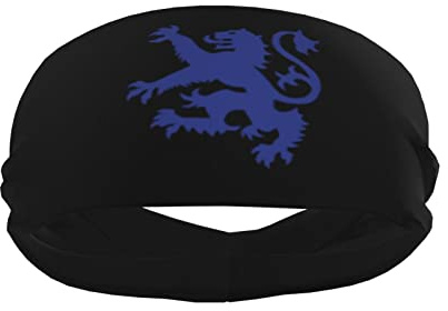 Lion Rampant Scotland Sport-Schweißband-Stirnband für Männer und Frauen – für Tennis, Basketball, Laufen, Fitnessstudio, Training