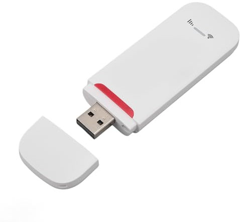 4G LTE USB-WiF-Modem, Tragbarer WiF-Router mit SIM-Kartensteckplatz, Kabelloser Netzwerk-Router für Mobile Hotspots Im Taschenformat, USB-Modem-Dongle-Router, Bis zu 500 Mbit/s,