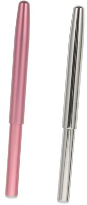 ARTSEWPLY 2pièces Pinceaux Maquillage Retractables Fibres Douces Pour Sourcils Et Lèvres Set Pour Femmes Brosse Cosmétique Portable Naturel