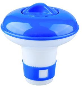 Bojueshaw 5 Inch Floating Chlorine Tablet Dispenser,Adjustable Chemical Floater for Swimming Pool Paddling Pool Spa Bathtubs