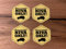 24/7stickers #511 / 4X NIVA Aufkleber je ca. 5x4,5cm Lada Offroad 4x4 Russland SUV Gelände Oldtimer