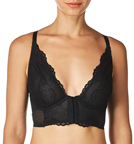 Gossard Superboost Lace Non Padded Deep V Bralet Black 30E