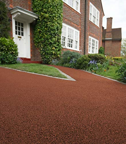 Be-Creative HQC Peinture goudron solide et résistante pour sol allée patio Rouge 10 l