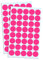 2000 Stück, 20mm Punktaufkleber Klebepunkte Aufkleber Etiketten Markierungspunkte Selbstklebende - Rosa