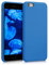 kwmobile Hülle kompatibel mit Apple iPhone 6 Plus / 6S Plus Hülle - Silikon Handy Case - Handyhülle weiche Oberfläche - kabelloses Laden - Sea Breeze