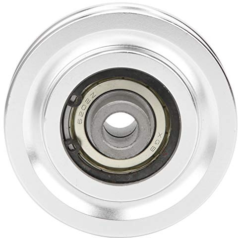 Keenso Fitness Riemenscheibe, Aluminiumlegierung Riemenscheibe Krafttraining Übungshardware Fitness Arm Maschinen(70mm)
