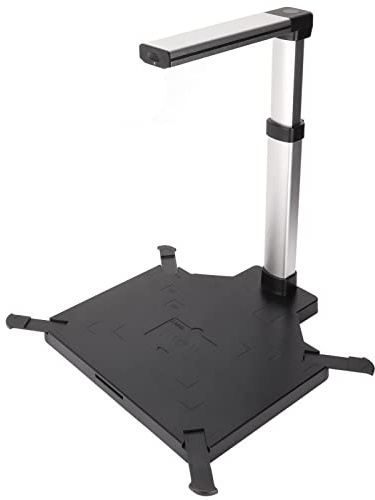 Yadoo Faltbarer Buchscanner, Professioneller Dokumentenscanner, Auflösung 3264 X 2448, Aufnahmegröße A3/A4, 98% Erkennungsrate OCR, Automatische Korrektur, Intelligentes Fülllicht