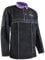 ONETIAN Schwarze Schweißerjacke aus Leder - Hochwertige Schutzjacke mit Cape-Ärmeln für ultimativen Schutz - Verbesserte Druckknöpfe - Robuste Schweißausrüstung in Schwarz (M)