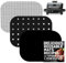 Accesorios para Ninja Woodfire Outdoor Grill OG701 OG751, alfombrillas reutilizables no desechables antiadherentes para freidora de aire eléctrica de fuego de leña y ahumador 7 en 1, apto para