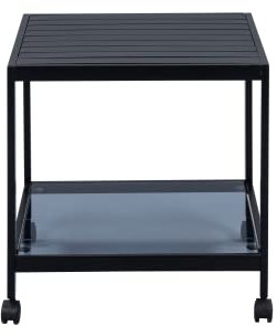 M2 Kollektion Couchtisch TAGO in schwarz, B/H/T = 50x50x50cm