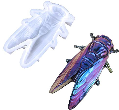 Epoxidharz Formen,MoreChioce DIY 3D Insekt Silikonform Resin Gießharz Formen Harz-Formen Tierformen für DIY-Schreibtisch-Dekoration Anhänger Schlüsselanhänger Ornament