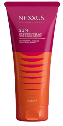 Nexxus, After Sun Haarspülung nach der Sonne, nährt intensiv das Haar für extreme Weichheit, Formel auf Basis von Macadamiaöl und pflanzlichem Keratin, 200 ml