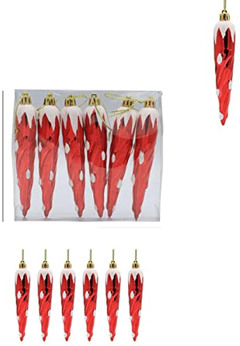 Krücken-Süßigkeits-Eiszapfen-Weihnachtskugel-Weihnachtsbaum-Ausgangsdekoration-neues Jahr-Dekor-Weihnachtsschmuck-roter Eiszapfen