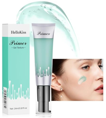 KARLOR Makeup Primer, Gesicht Primer Gel grün Power Grip Primer Feuchtigkeitsspendend Hydrating Face Primer Make up für makellose glatte Haut langhaltend porenverfeinernd