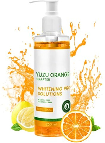 Orange Vitamin C Body Lotion, Vitamin C Large-capacity 2 In 1 Face & Body Serum, Body Moisturiser With Vitamin C, Remove Dark Spots, Body Lotion for Dry Skin, Body Skin Care Smooth Skin, 250ml