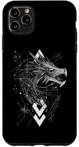 Geometric Dragon Case for iPhone 11 Pro Max