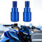 LOKLISUM Motorrad CNC Lenkerenden, Motorrad Lenkergriffe Lenkergewichte Motorrad Lenkerkappen Kompatibel für MT07 MT09 MT10 MT125 MT 07 09 10 125