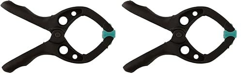 wolfcraft Federzwingen microfix 30mm, 4 Stück I 3432000 I Universell einsetzbar, besonders für Modellbau geeignet (Packung mit 2)