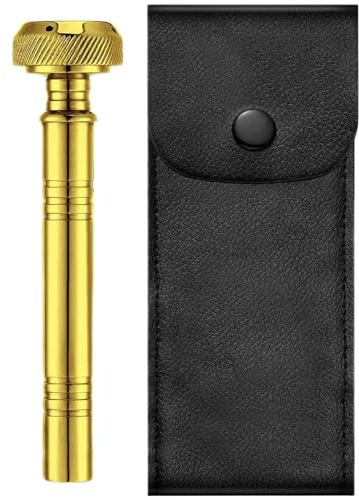 Bexdug Aspersor de, rociador religioso portátil, dispensador de con bolsa de almacenamiento, herramienta Aspergillum para rituales religiosos