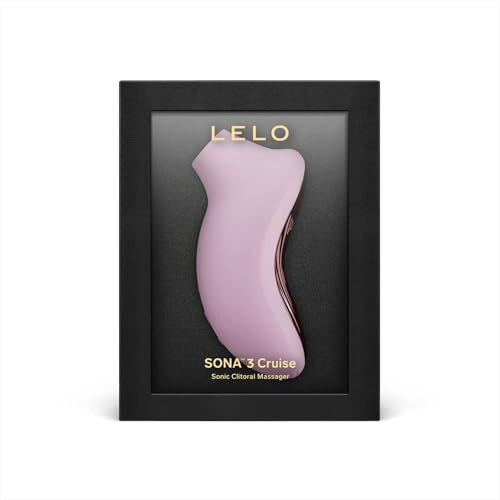 LELO SONA 3 Cruise Schallwellen-Vibrator mit Bluetooth-App, klitoris stimulator für sie, auflege vibration für frauen, 12 Einstellungen mit mehr Leistung und Schallwellen-Technologie (Soft Pink)