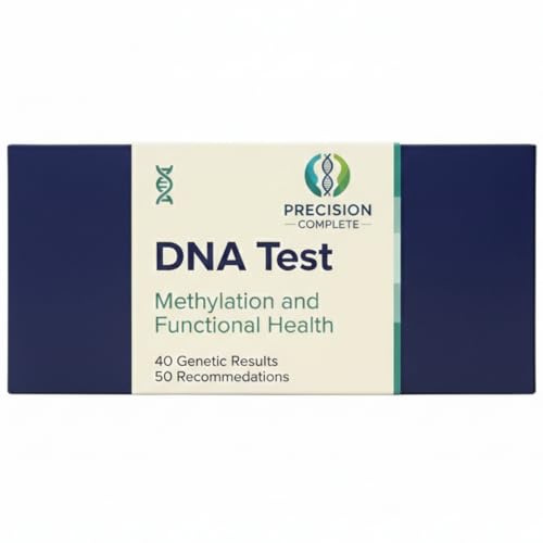 Precision Complete Methylation and Functional Health DNA Test | Methylation, Detox, Nutrition, and More | At-home Saliva Test