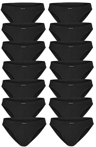 TOM TAILOR 7er Pack Herren Slips aus 100% natürlicher Baumwolle