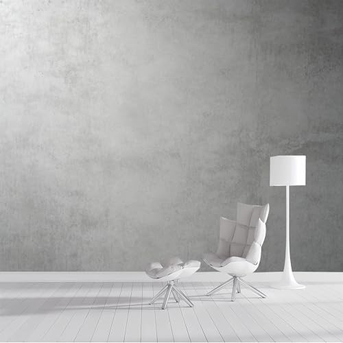 Custom Size Wall Mural Concrete Texture Modern Minimalist Grey Cement Surface Urban Style Removable SelfAdhesive Wall Fabric Large Wallpaper Photo for Living Room