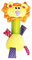 PAWISE Play & Chew Rugby-Ball