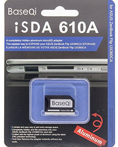 BaseQi MicroSD-Adapter für ASUS ZenBook Flip UX360CA - Typ iSDA 610A