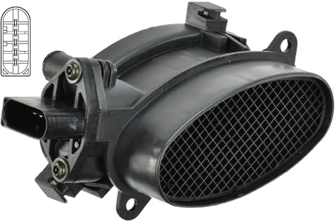 DELPHI AF10298-12B1 Luftmassenmesser/Luftmengenmesser LMM 12V 5-Polig Kompatibel mit LAND ROVER Freelander SUV L314 13712247592 AF10298 MHK101130