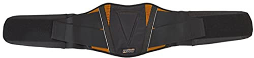 gms Racing Nierengurt, schwarz/orange, 2XL