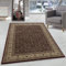 Orient Teppich Wohnzimmer Orientalisch Design Klassisch Optik Kurzflor Pflegeleicht, Farbe: Rot, Größe: 240 x 340 cm