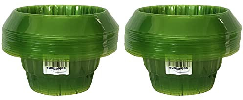 Plastic Slug & Snail Plant Protection Collars (Pack of 24) for Plants and Flowers