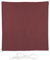 relaxdays Voile d’ombrage carré, imperméable, Anti-UV, avec tendeurs, terrasse, Balcon, 5x5 m, Brun Rouge