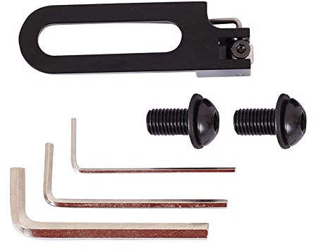 CENPEK Magnetische Pfeilablage für Bogenschießen, professionelles Aluminium-Schießen, Recurvebogen Pfeilauflage, Ersatz für Rechtshänder, Jagd, Schießpfeil Zubehör (schwarz)