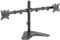 iggual Soporte 2 Monitores de Sobremesa 13 - 32 SSM02 - Admin. de Cables, Ajustable: Altura - Inclinación - Rotación - Giro,VESA 75x75mm a 100x100mm (Peso Máximo soportado 8 Kg por Monitor)