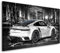 Kunstgestalten24 Leinwandbild Porsche 911 Turbo Weiss Abstrakt Wandbild Kunstdruck Bild Büro Dekoration Wanddeko Leinwand Kunstdruck Wohnzimmerbilder Modern