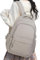 HYC00 Mochilas Escolares, Mochila Escolar Adolescente Universidad Mochila Ordenador Portatil 14 Pulgadas Mujer Ligera Mochilas Instituto Colegio Casual Backpack para Escolar Viaje Trabajo, Gris claro